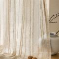 Cortina ecológica de lino de algodón ligero de peso transpirable